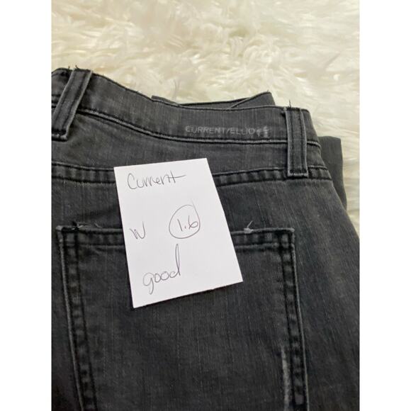 Current Elliot Womens Skinny Jeans Medium‎ Wash Pockets Denim Ripped Size 27-0 - Picture 12 of 12